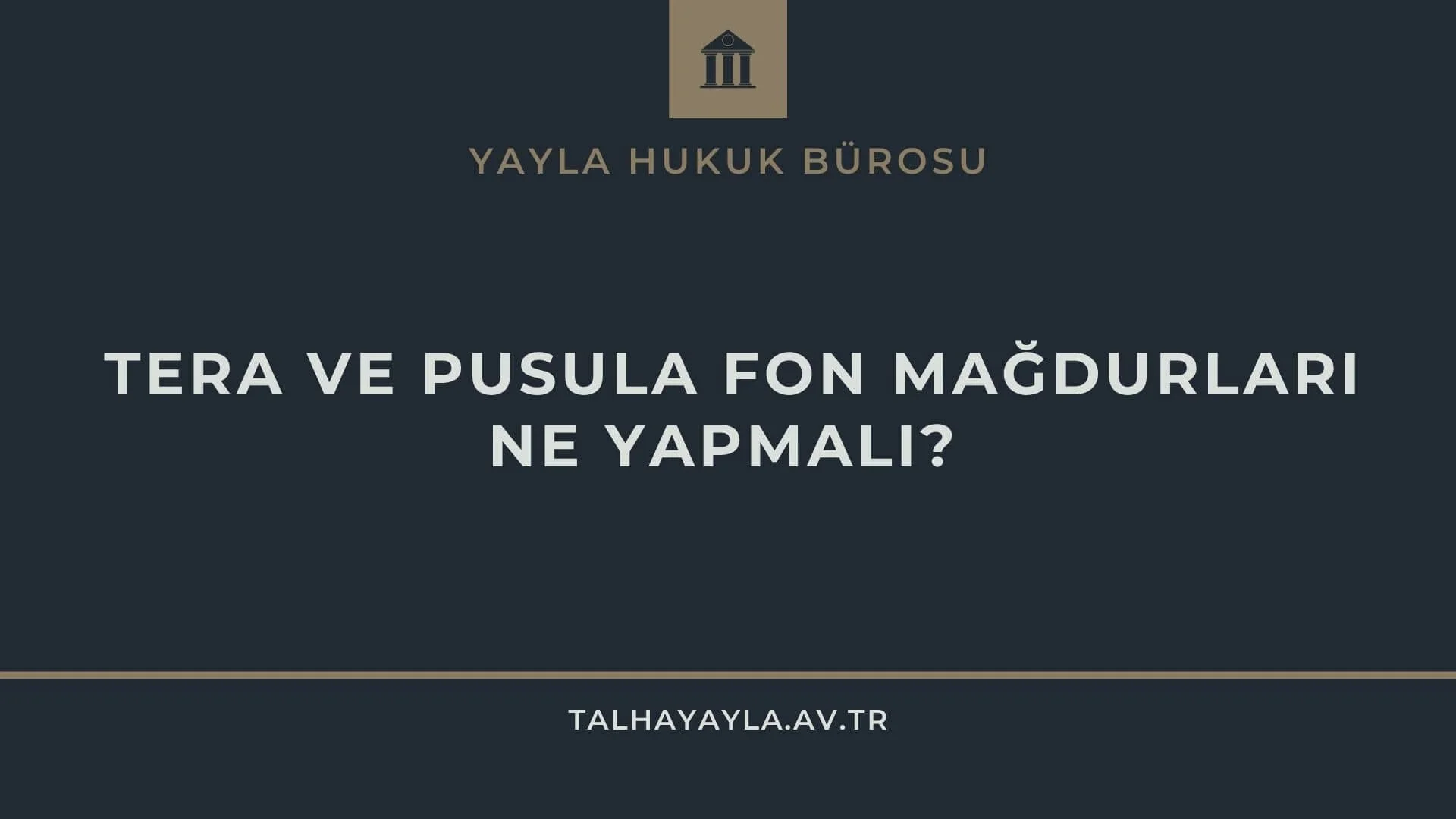 Tera ve Pusula Fon Mağdurları Ne Yapmalı? Hukuki Yol Haritası
